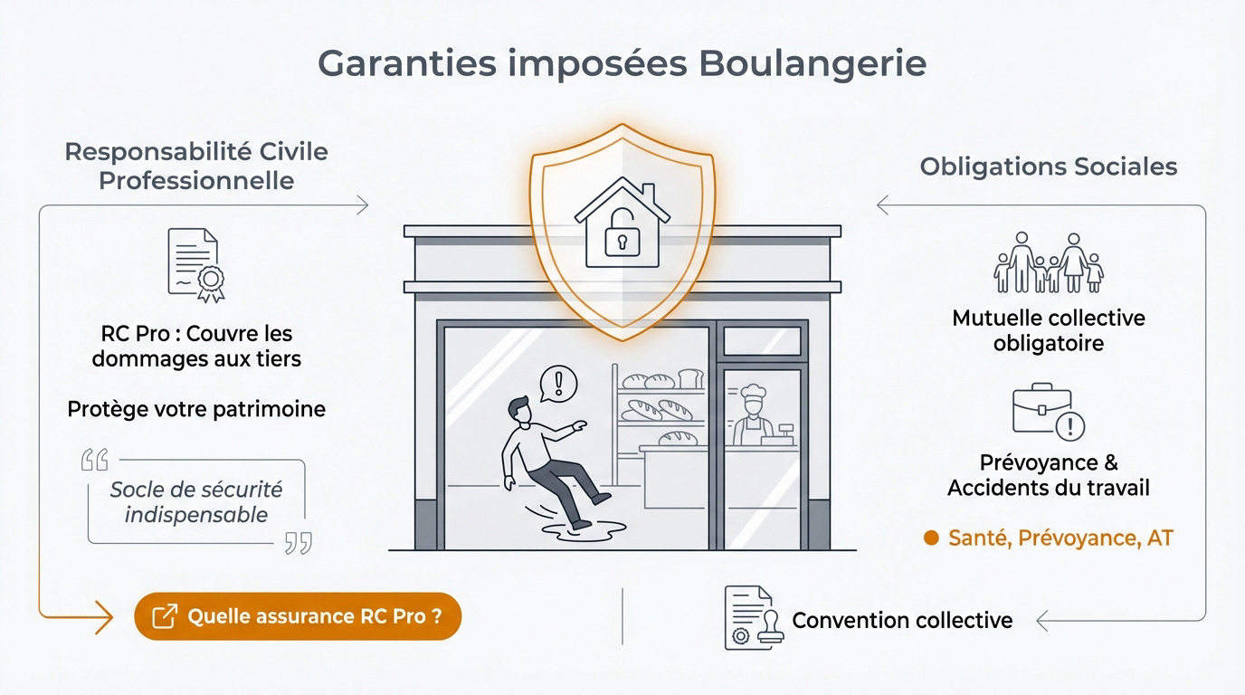 Boulanger artisan préparant du pain dans son fournil sécurisé