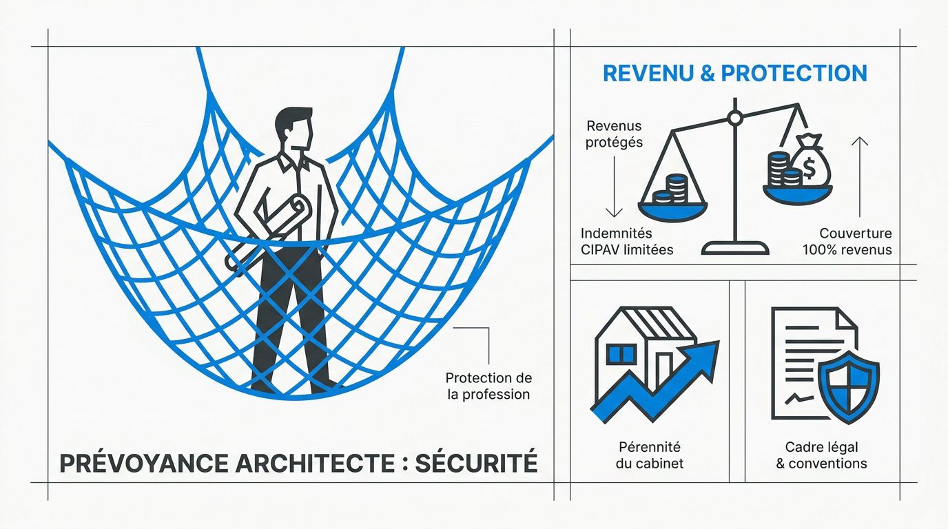 Prévoyance architecte : protégez vos revenus et votre activité 1 Courtier Assurances et Financements Rennes Architecte consultant ses plans avec sérénité grâce à sa protection sociale