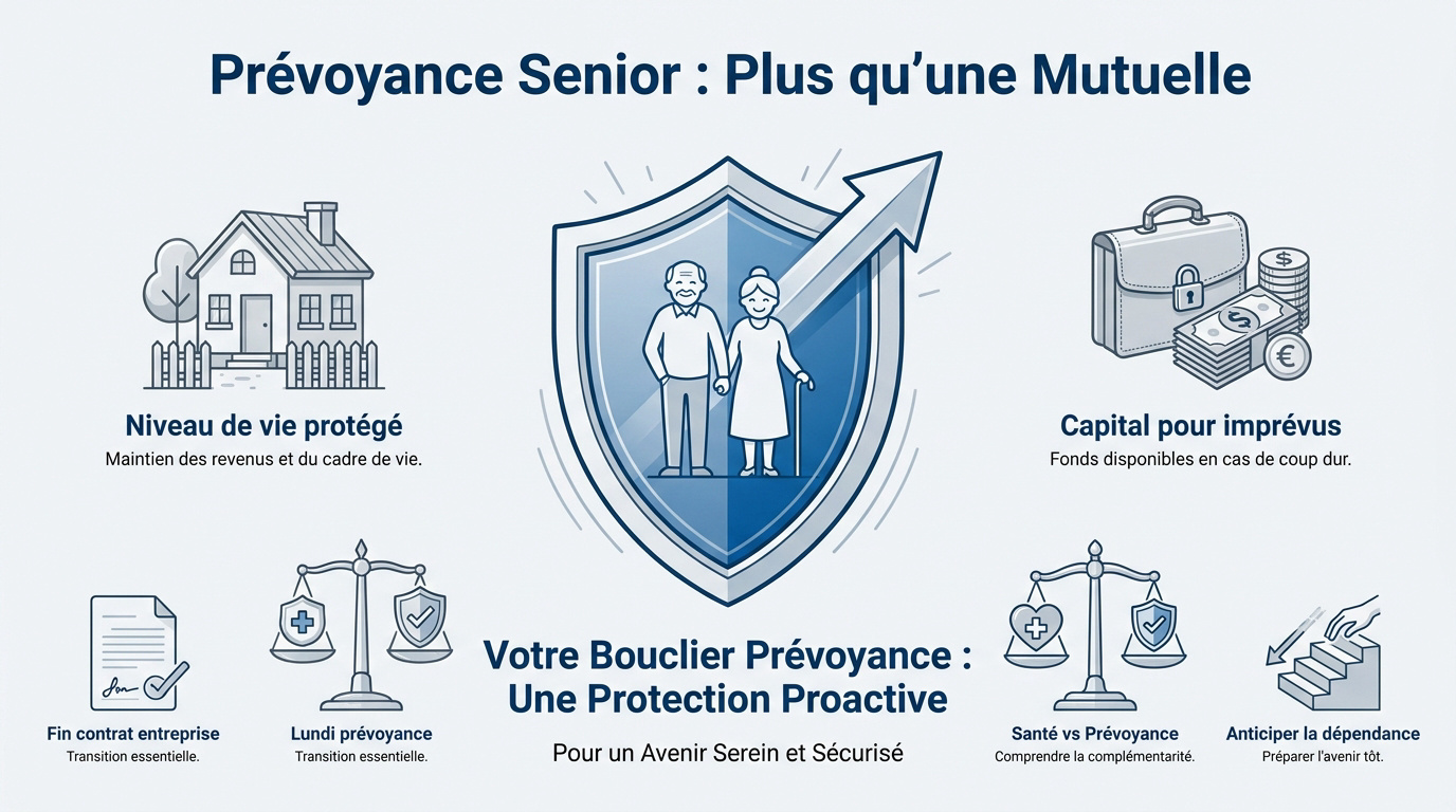 Prévoyance senior à Rennes : protégez au mieux votre avenir dès aujourd'hui 1 Courtier Assurances et Financements Rennes Seniors actifs anticipant leur prévoyance