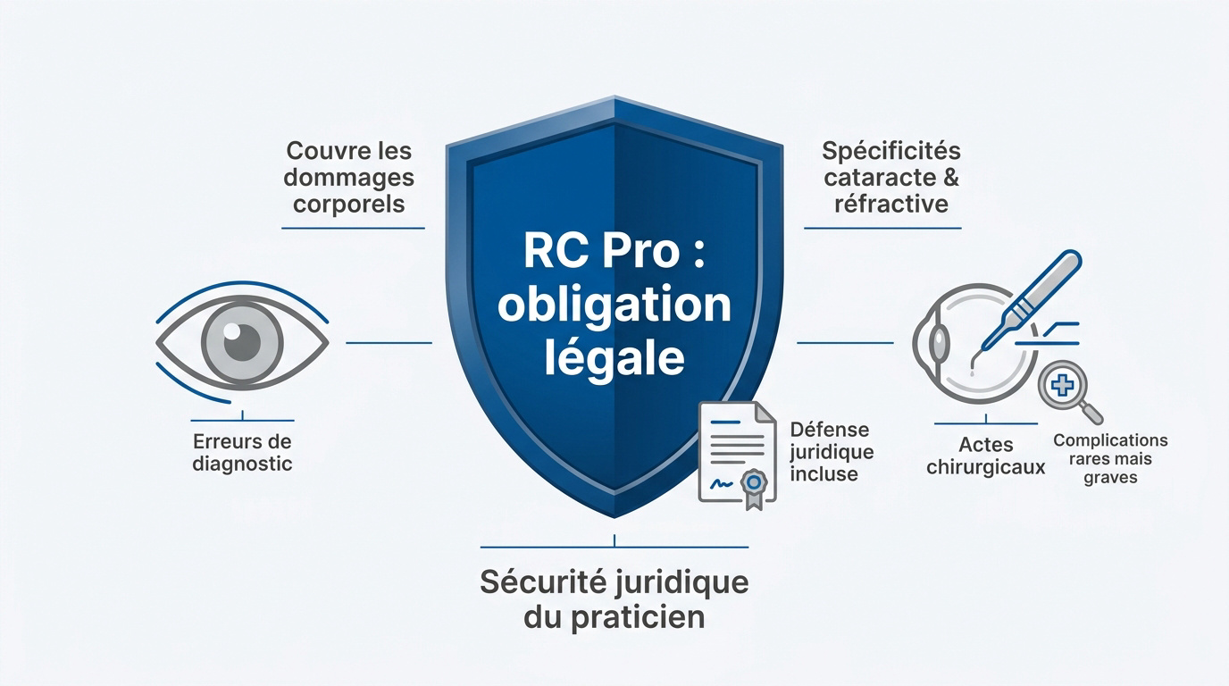 Comment bien choisir son assurance ophtalmologiste ? 1 Courtier Assurances et Financements Rennes Sécurité juridique et assurance RCP pour les ophtalmologues libéraux