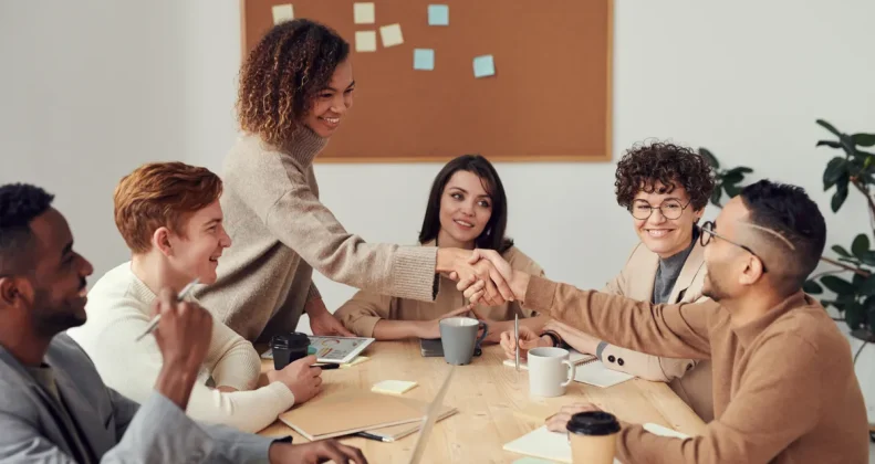 Équipe en entreprise, mutuelle collective obligatoire ANI