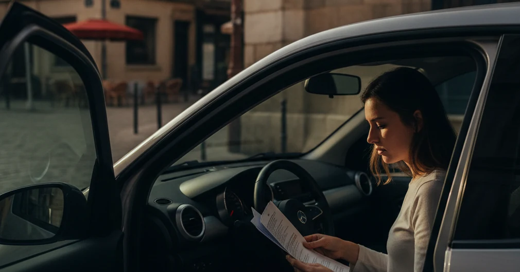 Assurance jeune conducteur : payer moins cher en 2026 1 Courtier Assurances et Financements Rennes Assurance jeune conducteur : jeune conductrice au volant de sa première voiture