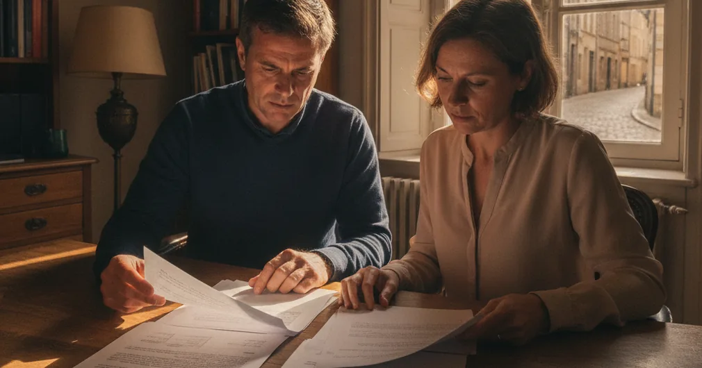 Multirisque professionnelle ou RC Pro : que choisir ? 1 Courtier Assurances et Financements Rennes Multirisque professionnelle ou RC Pro : gérant comparant deux contrats d’assurance sur son bureau