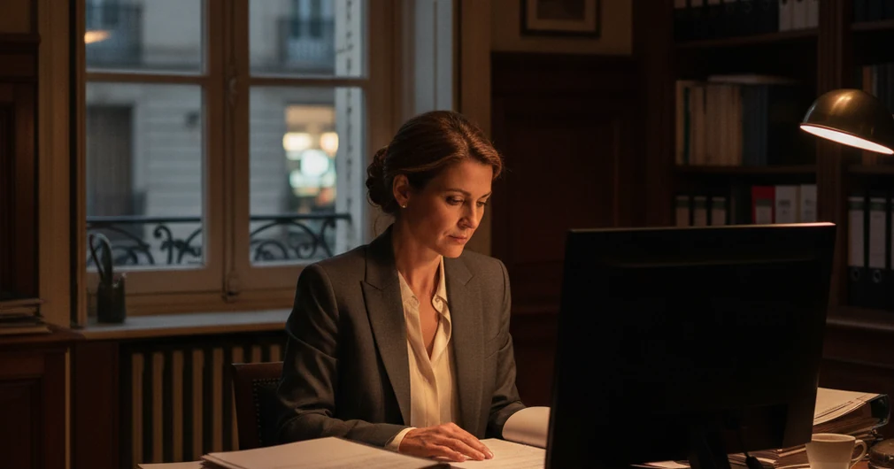 Prévoyance SASU : quelle couverture pour un assimilé salarié ? 3 Courtier Assurances et Financements Rennes Prévoyance SASU : présidente de société travaillant tard à son bureau