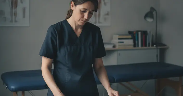 Protection sociale des professionnels de santé libéraux 1 Courtier Assurances et Financements Rennes Protection sociale des professionnels de santé libéraux : praticienne consultant son relevé de caisse à Rennes